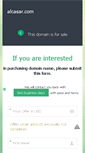 Mobile Screenshot of alcasar.com